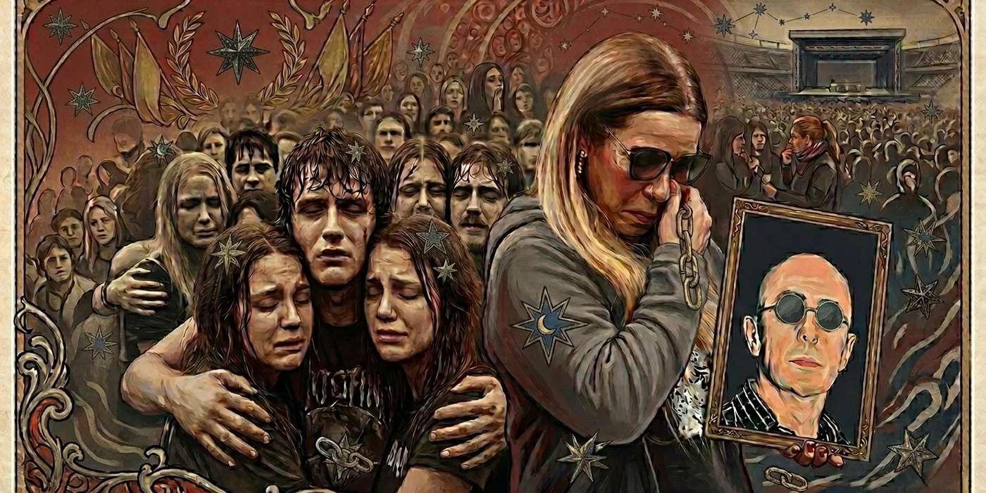 Multitud despidiendo a un referente de la cultura rock — duelo colectivo y pérdida simbólica